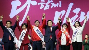 한국당 지지율 30% 육박…국정농단 이전 수준 회복