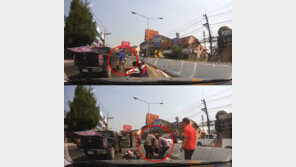 [영상]‘분노조절 못한 남자의 결말’ 도로 막아놓고 시비 걸었다가…