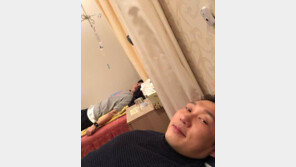 이승윤 링거투혼…매니저와 ‘전참시’ 촬영 중 ‘찰칵’