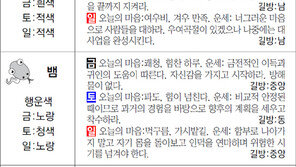 [스포츠동아 오늘의 운세] 2019년 3월 8일 금요일·9일 토요일·10일 일요일