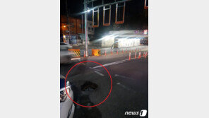 부산 서면교차로 인근 도로에 깊이 3m 싱크홀…1개 차로 통제