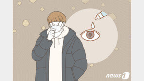 눈은 미세먼지 사각지대…“뻑뻑하면 인공눈물 사용”