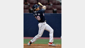 [현장리포트] 첫 타석부터 존재감 뽐낸 김대한의 남달랐던 배트스피드