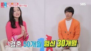 ‘윤상현♥’ 메이비 “결혼 50개월 중, 30개월이 임신”