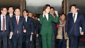 “민주당이 똥볼 찼다”…文대통령에 독설 날린 나경원 득실은