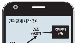 “이젠 긁는 대신 찍는 시대” 페이 날개달고, 신용카드 고개숙여