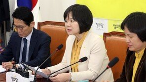 이정미 “나경원, 태극기 부대의 원내대표 자처해 개탄”