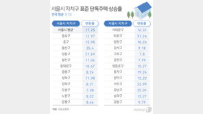 올해 서울 아파트 공시가격 10% 이상 오른다