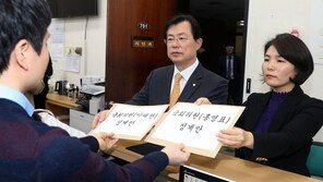 한국당, 이해찬·홍영표 징계안 맞불…“與, 과잉 충성 참극”