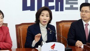 나경원 “선거제 패스트트랙 지정은 좌파 장기집권 플랜”