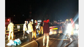 평택서 역주행 승용차, 택시와 충돌…3명 사망