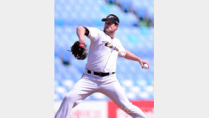 ‘2선발 예약’ 채드 벨, 시범경기 위력투로 기대감 상승