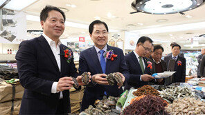 광주 롯데백화점 ‘농어가 살리기 특별전’