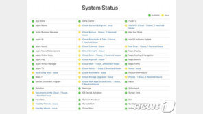 애플도 장애?…아이클라우드도 4시간 ‘먹통’