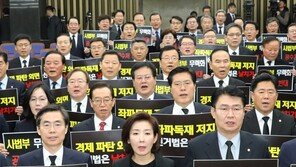 한국당, 오늘 여야4당 선거제 개편 저지 긴급회의 개최