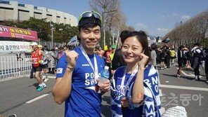 동아마라톤, 포카리스웨트 러닝크루도 함께 달렸다
