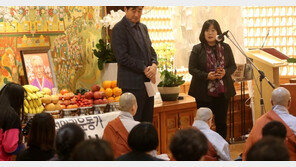 위안부 피해 고 김복동 할머니 49재, 조계사 극락전서 엄수