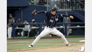 불펜서 호투한 장원준 “100% 몸 상태 아니지만…”