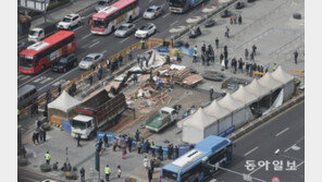 영정사진 떼어내니 뽀얀 사각형 먼지… 세월호 천막 철거, 시민 반응은?