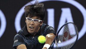 정현, 세계랭킹 63→92위로…일본 니시코리는 6위