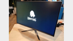 [리뷰] 144hz 모니터 대중화의 첨병, KXG 언더독 블랙앤화이트