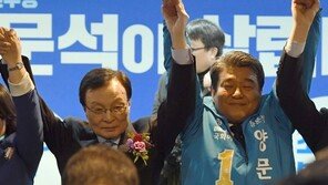 이해찬-황교안 ‘통영대첩’…“전폭 지원” vs “정권 심판”