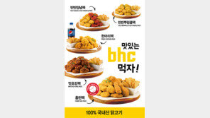bhc치킨, 야구장 전용 메뉴 8종 추가