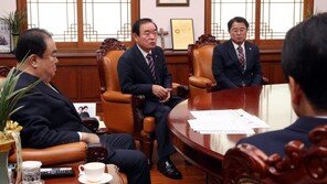 文의장 만난 정동영 “靑, 5·18 진상조사위 출범 노력 안 보여”