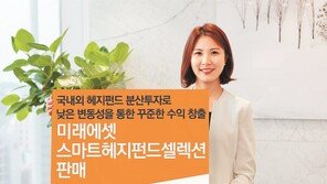 시장 변동에도 꾸준한 수익률 ‘스마트 헤지펀드 셀렉션 펀드’
