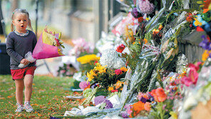[신문과 놀자!/사진으로 보는 뉴스]뉴질랜드 테러 사건 ‘추모의 꽃다발’