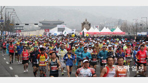 [청계천 옆 사진관]3만 8500명의 달리기, 서울의 봄을 깨우다