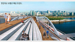 뉴욕 명물 브루클린 다리처럼… 한강대교 ‘1층 차도 2층 보행교’로