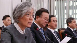 한국당, 비핵화 개념 추궁…강경화 “남북미 비핵화 개념 같아”