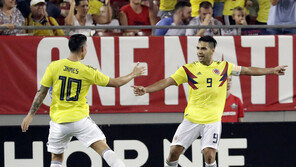 ‘팔카오 결승골’ 일본, 한국 상대할 콜롬비아에 0:1 패