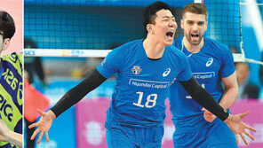 대한항공 또 울리고… 울어버린 전광인