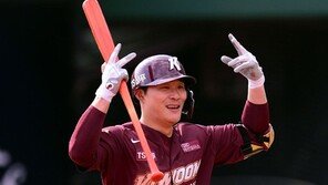 진화된 세리머니, 젊은 영웅의 질주는 ‘ing’