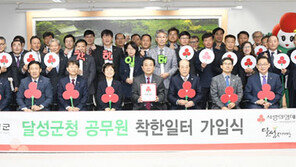 달성군, 착한일터 가입