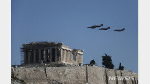 터키 전투기, 그리스 총리 탑승 헬기 위협 비행