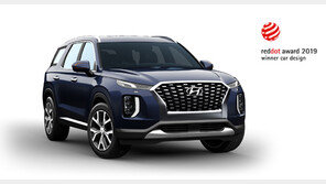 현대차 팰리세이드, 레드 닷 디자인상 수상