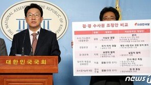 “기소는 검찰, 수사는 경찰”…한국당, 독자 조정안 발표