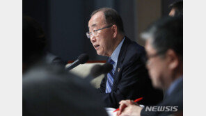 반기문 “박근혜 전 대통령 안타까웠지만 면회간 적 없어”