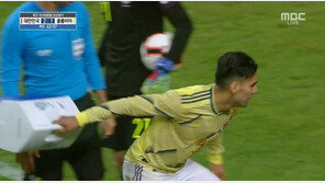 아이스박스 던진 팔카오…콜롬비아, 매너에서도 한국에 2연패