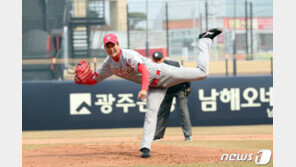 ‘김광현 역투’ SK 단독 선두 등극…한화 2연패 탈출