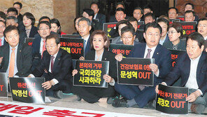 한국당 “文대통령이 사과하고 靑참모 전수조사해야”