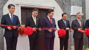 광복군 사령부 간 李총리 “韓中 협력 확인”