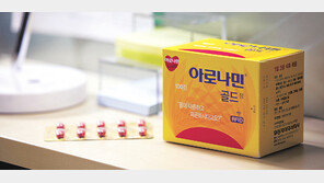‘아로나민’ 최대 매출 힘입어… 3년연속 일반의약품 판매 1위
