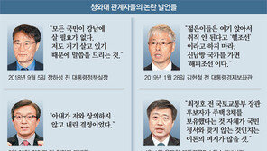 국민정서 불지르는 ‘靑참모의 입’