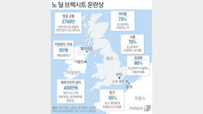 노딜 브렉시트 그 이후는?…英먹거리 10% 뛰고 공급망 ‘엉망’