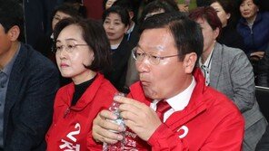 [4·3 국회의원 보궐선거 개표] 한국당 정점식 당선 유력…강기윤·여영국 ‘접전’