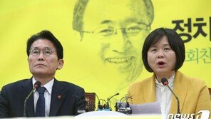 울먹인 이정미 “창원시민이 승리자…文정부 개혁 전진 명령”